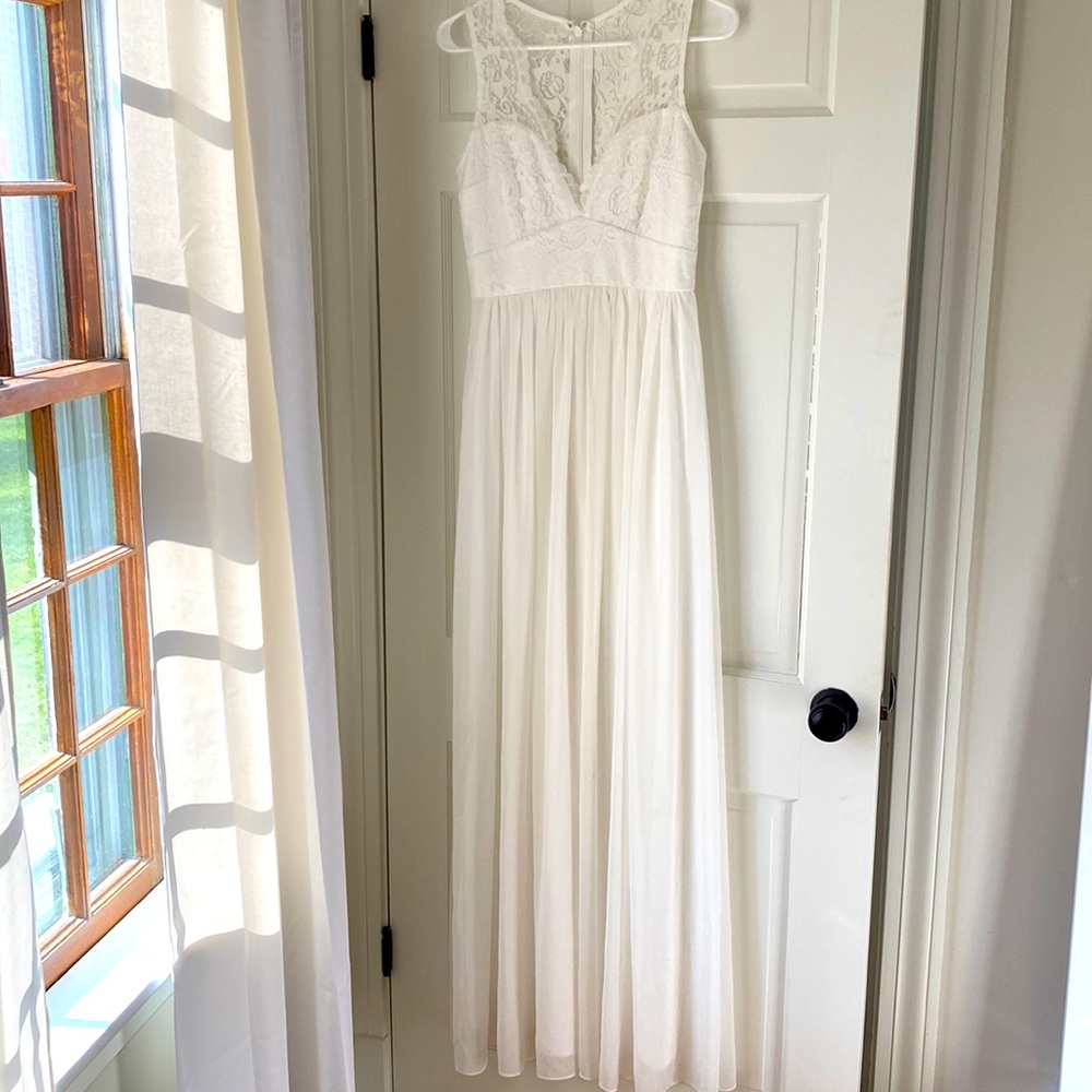 Brand new white lulus dress